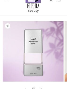 ELPHIA Beauty Luxe Rejuvenation Serum - Silver & Light Pink
